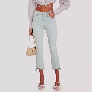 MOTHER The Insider Crop Step Fray - NWOT 30